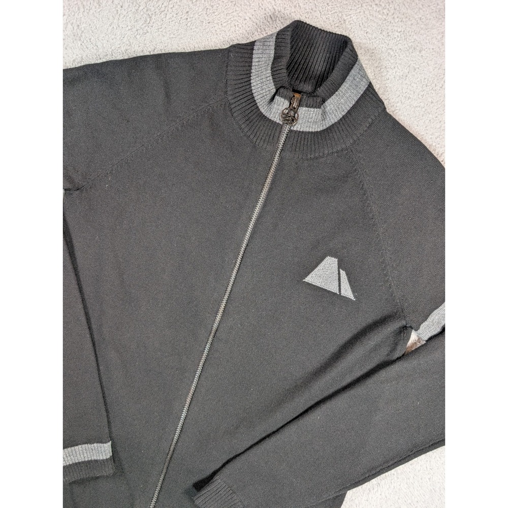 Belo Canyon Bicycles Merino Wool Blend Cycling Jersey Full Zip Black Small